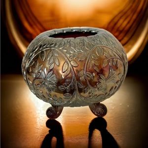 Westmoreland Glass Louisa Pattern Rose Bowl